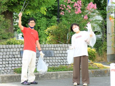 「効果感じました！～継続することの大切さ～」<br> ～地域清掃しました～