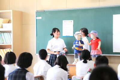 SDGｓ出前ワークショップ<br>「ファッションアドバイザー編」in 成法中学校